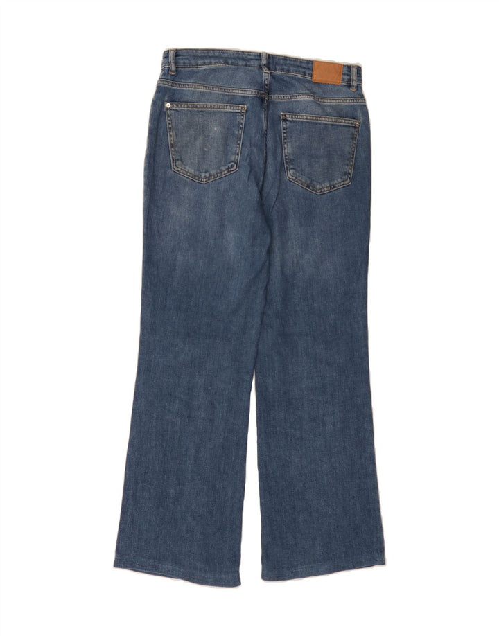 ZARA Womens Bootcut Jeans EU 42 Large W32 L30 Blue Cotton Vintage Zara and Second-Hand Zara from Messina Hembry 