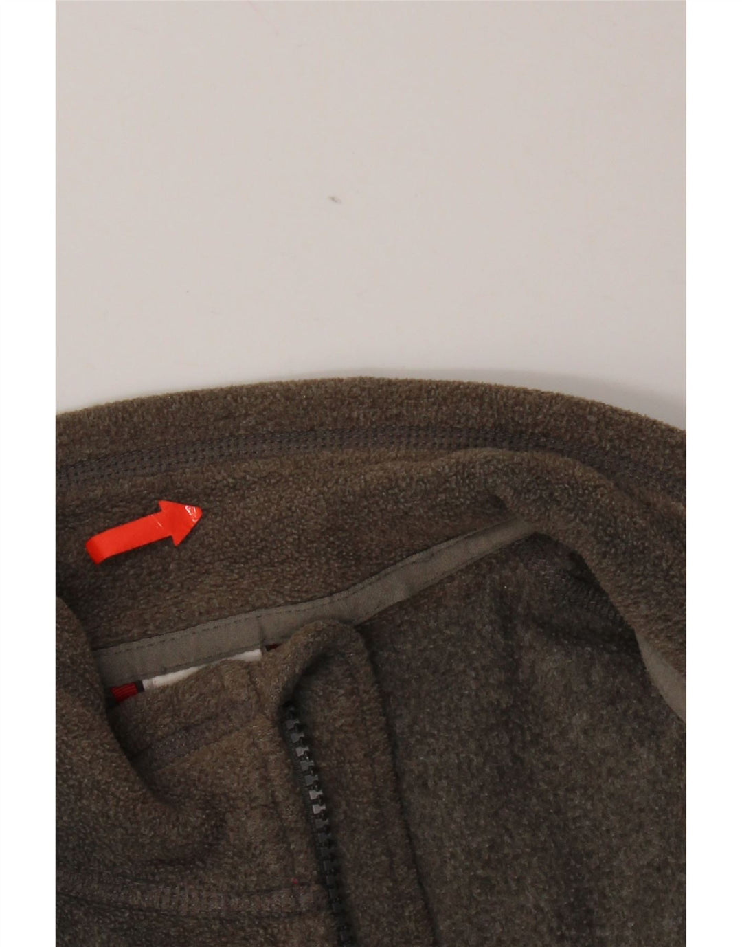 The North Face Womens Liner Fleece Jacket UK 16 Large Grey Polyester