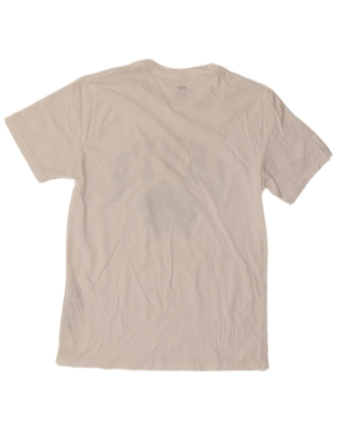 Levi's Mens Graphic T-Shirt Top Medium White Cotton