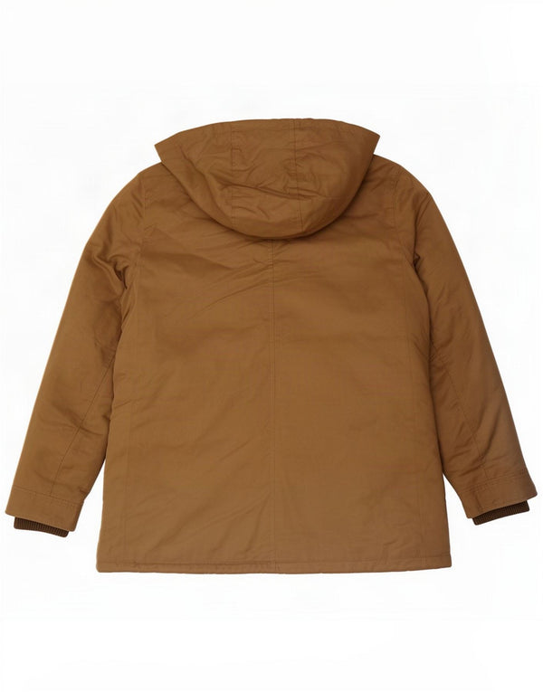 Zara Girls Hooded Parka Jacket 13-14 Years Khaki