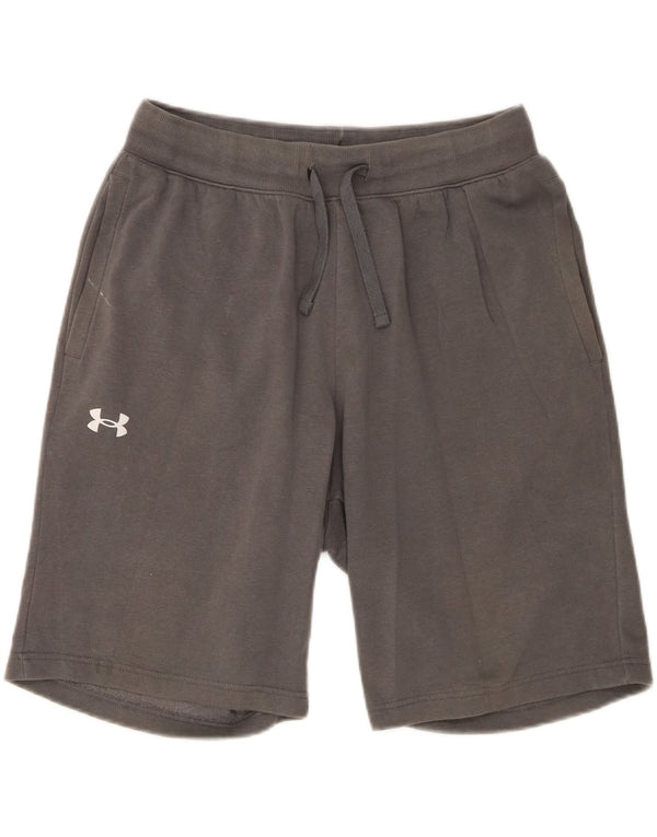 Under Armour Mens Sport Shorts Large  Grey Cotton