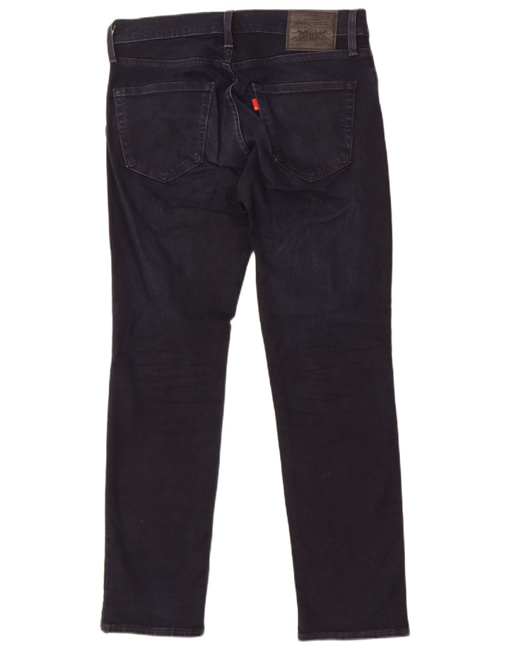 Levi's Mens 511 Slim Jeans W33 L30 Navy Blue Cotton