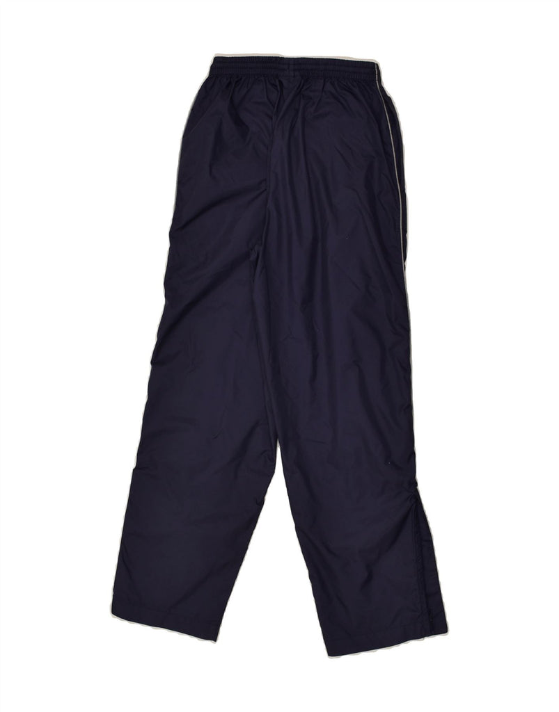 UMBRO Boys Tracksuit Trousers 8-9 Years Small Navy Blue | Vintage Umbro | Thrift | Second-Hand Umbro | Used Clothing | Messina Hembry 