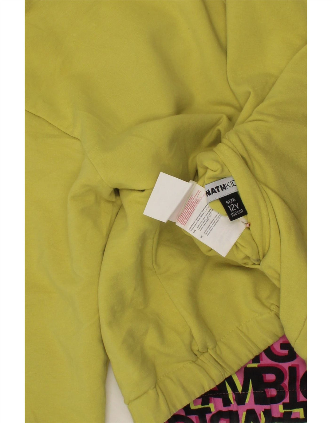 VINTAGE Girls Graphic Hooded Reversible Jacket 11-12 Years Pink Cotton