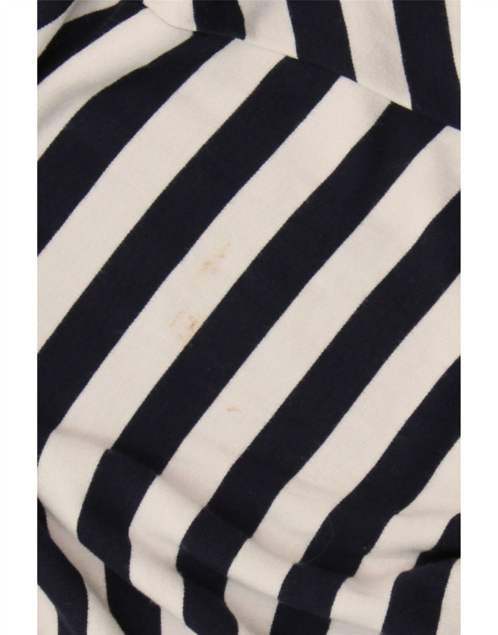 GANT Womens A-Line Dress UK 12 Medium Navy Blue Striped Vintage Gant and Second-Hand Gant from Messina Hembry 