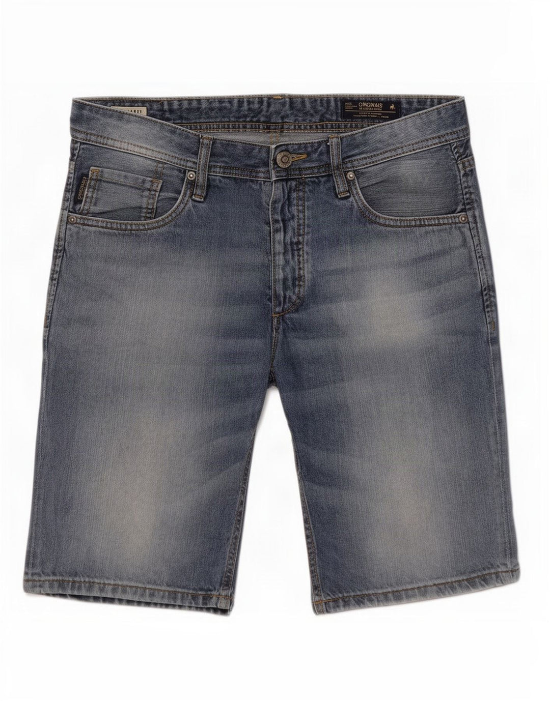 Jack & Jones Mens Denim Shorts Large W36 Blue Cotton
