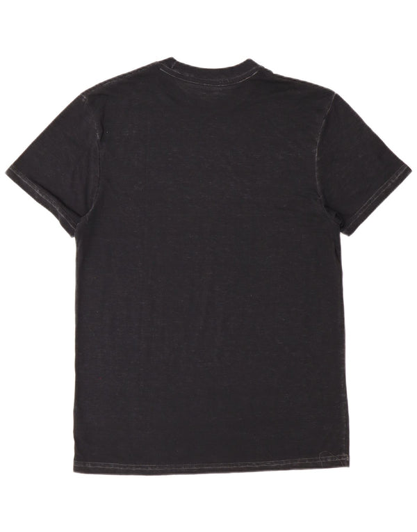 Hard Rock Cafe Mens Amsterdam Graphic T-Shirt Top Medium Black Cotton