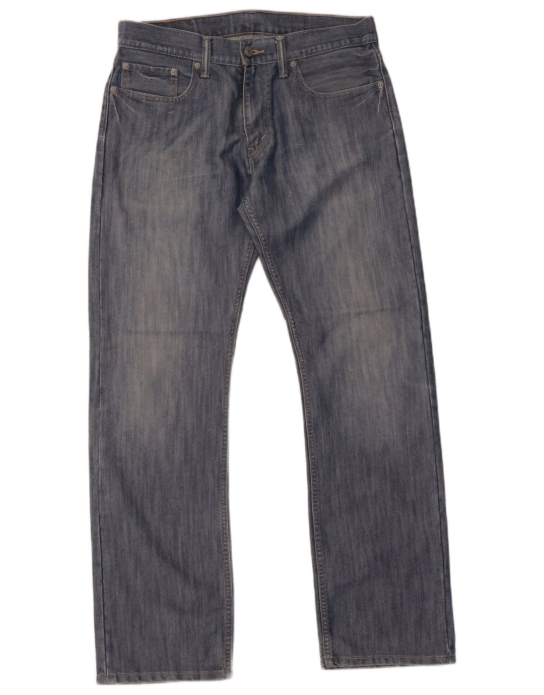 Levi's Mens 514 Bootcut Jeans W33 L32 Blue Cotton
