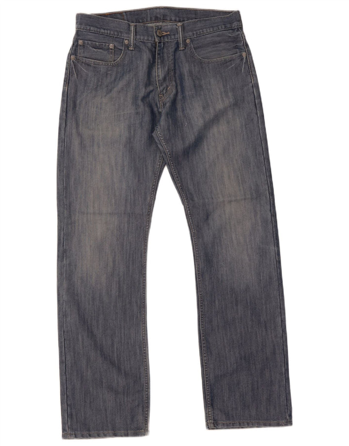 Levi's Mens 514 Bootcut Jeans W33 L32 Blue Cotton
