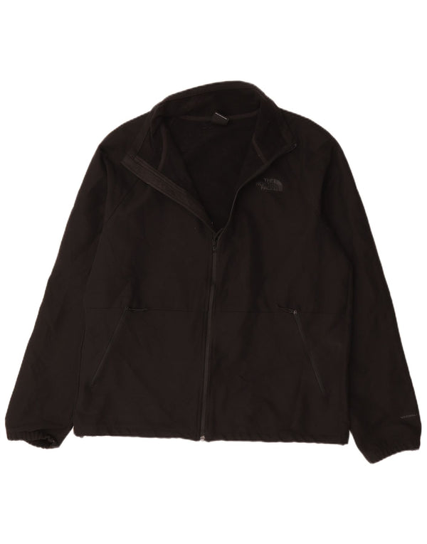 The North Face Mens Tracksuit Top Jacket Large Black Polyester