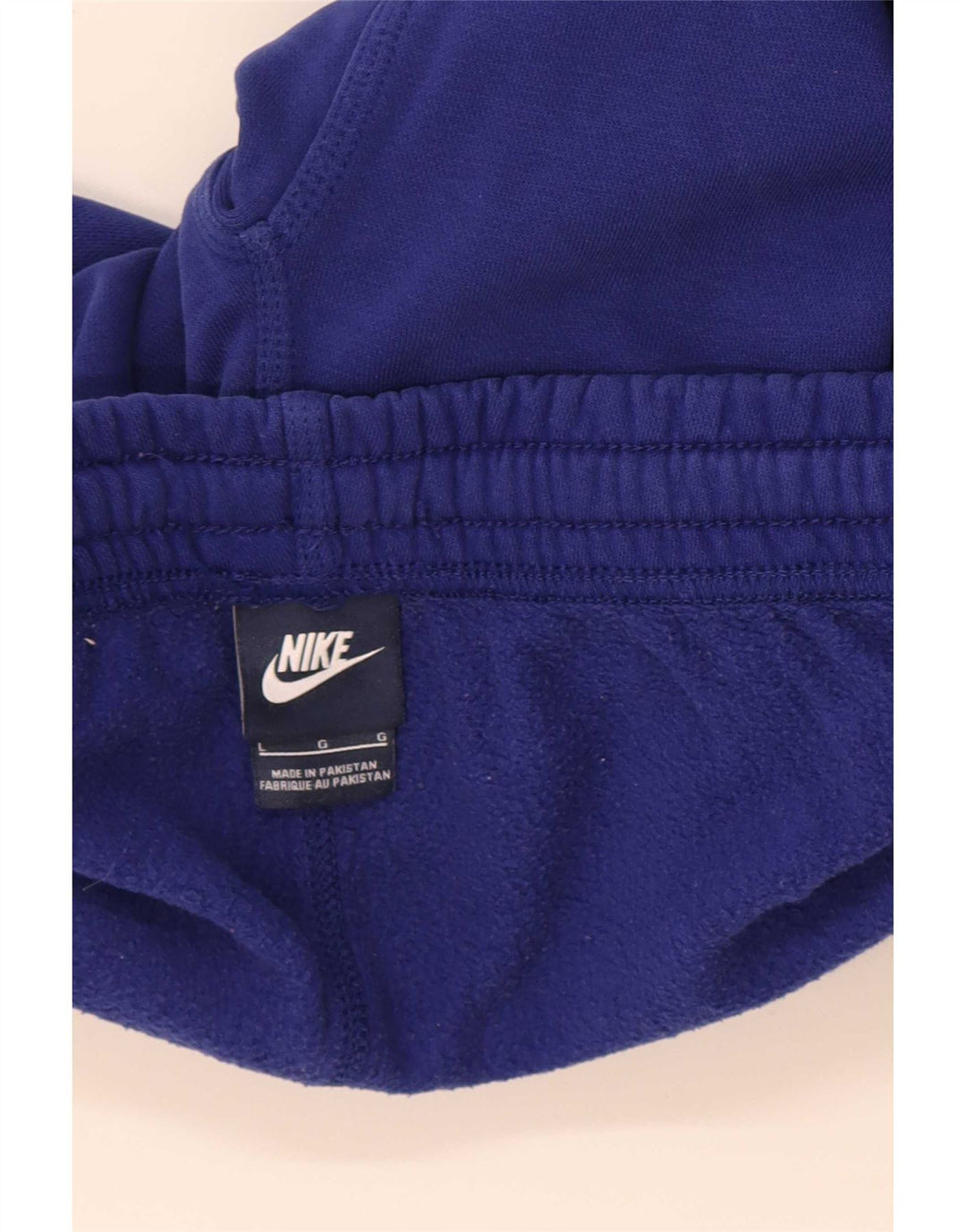 Nike Mens Tracksuit Trousers Joggers Large Blue Cotton