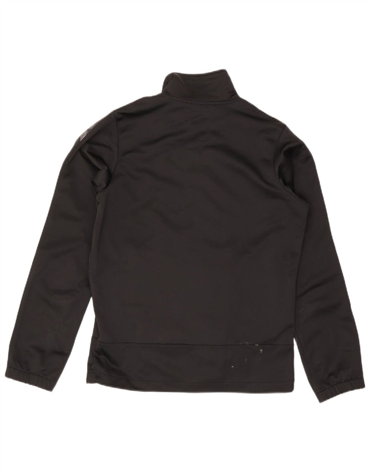 Reebok Mens Tracksuit Top Jacket Medium Black Colourblock Polyester