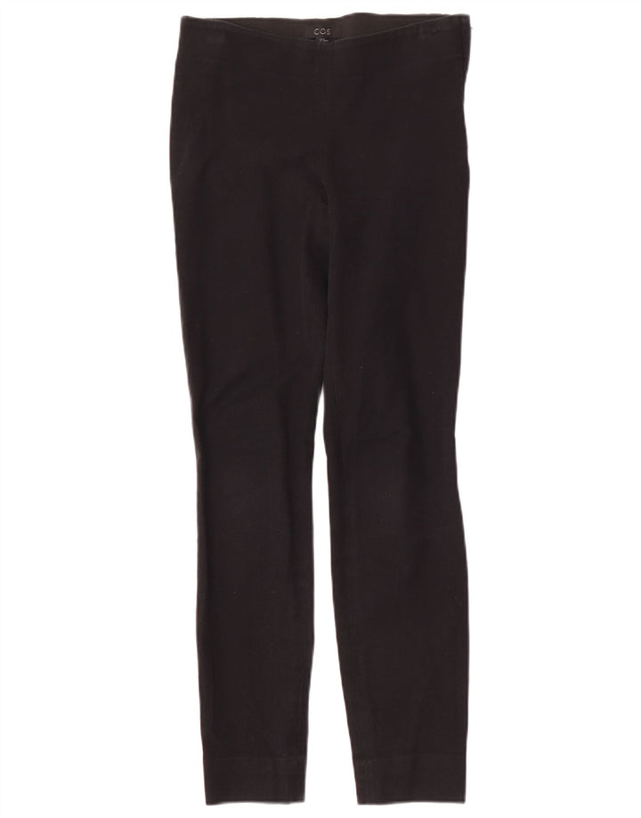 Cos Womens Leggings EU 34 XS Black Cotton
