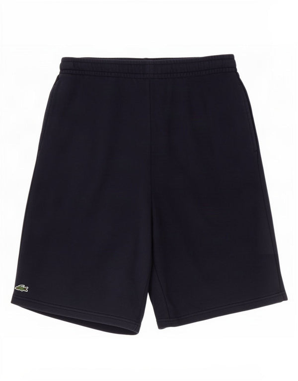 Lacoste Boys Sport Shorts 15-16 Years Navy Blue Cotton