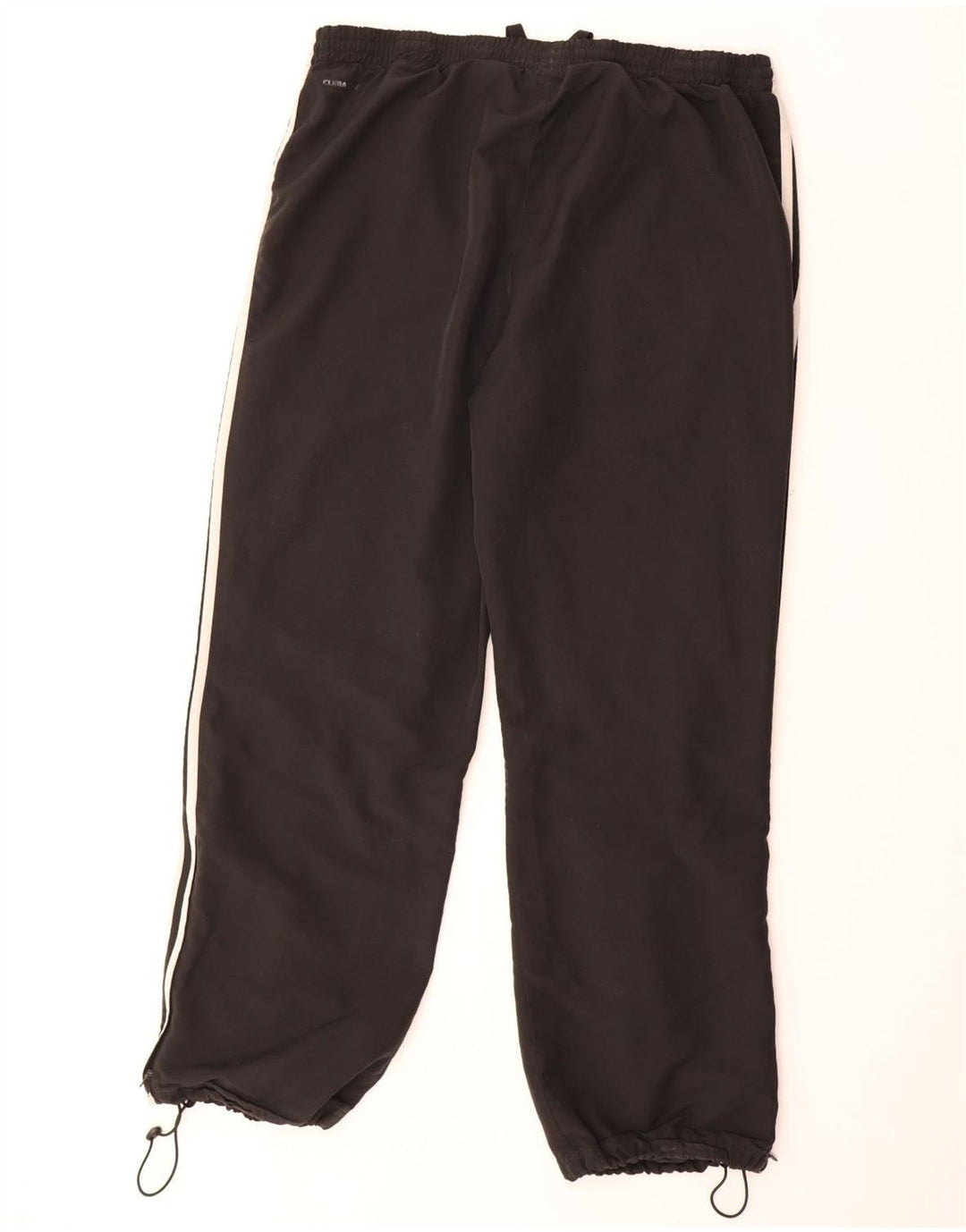 ADIDAS Mens Tracksuit Trousers Joggers XL   Black Polyester