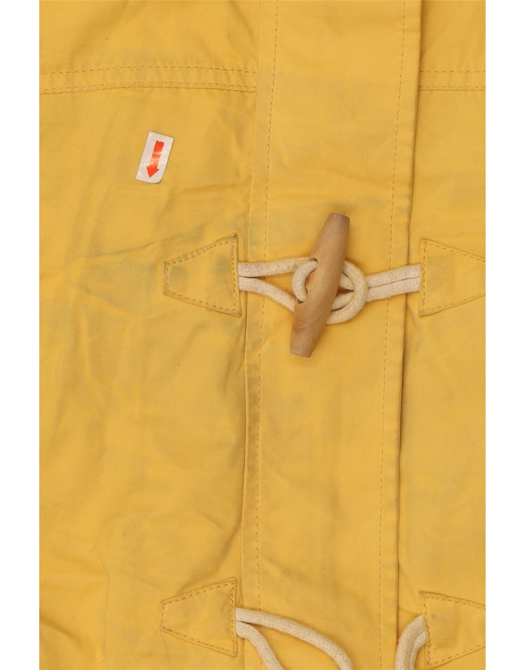 Fat Face Womens Hooded Utility Jacket UK 12 Medium Yellow Polyester