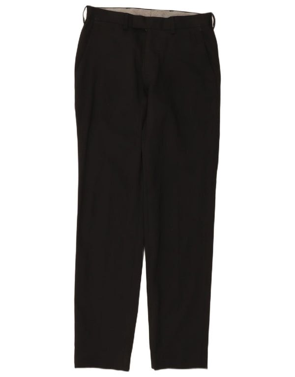 Marks & Spencer Womens Performance Slim Suit Trousers W28 L33 Black