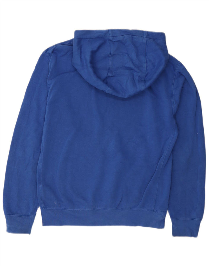 Nike Mens Hoodie Jumper XS Blue Cotton