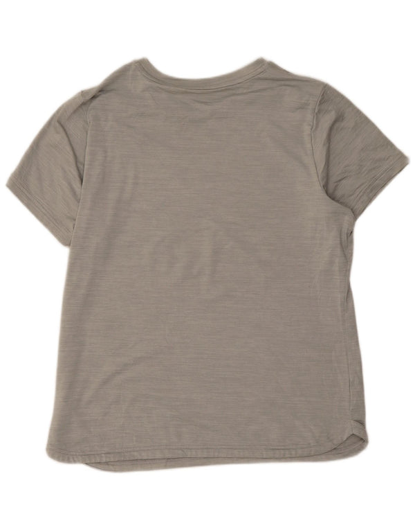 Puma Mens T-Shirt Top Medium Grey Flecked Polyester
