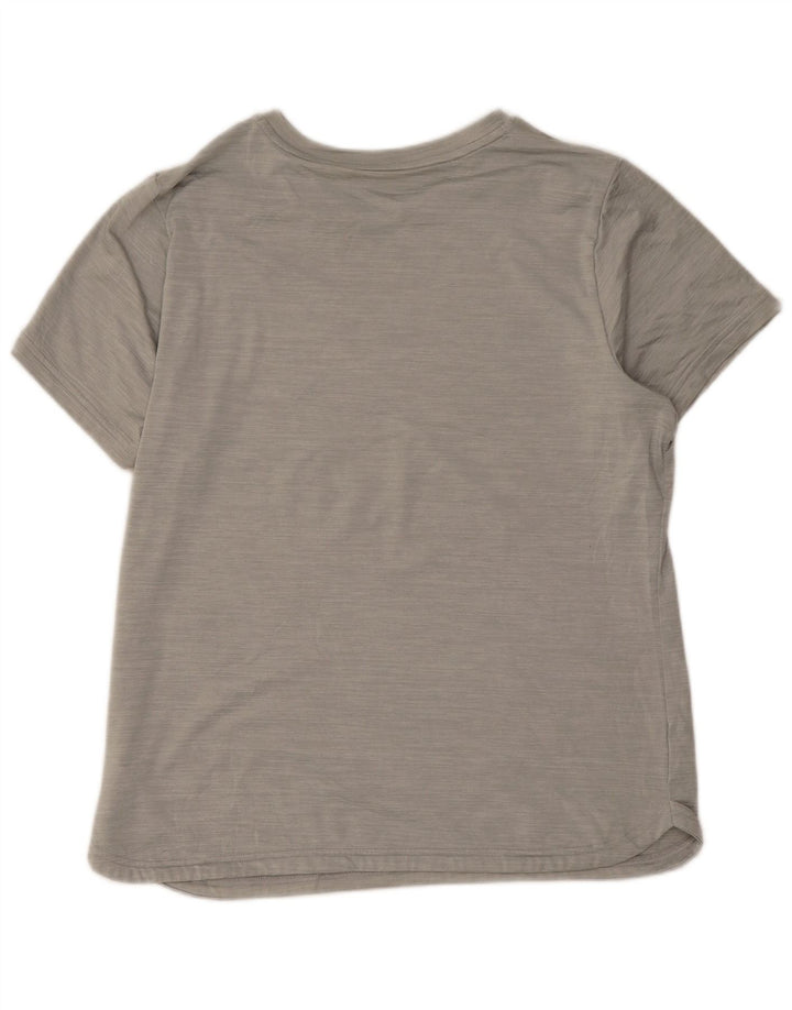 Puma Mens T-Shirt Top Medium Grey Flecked Polyester