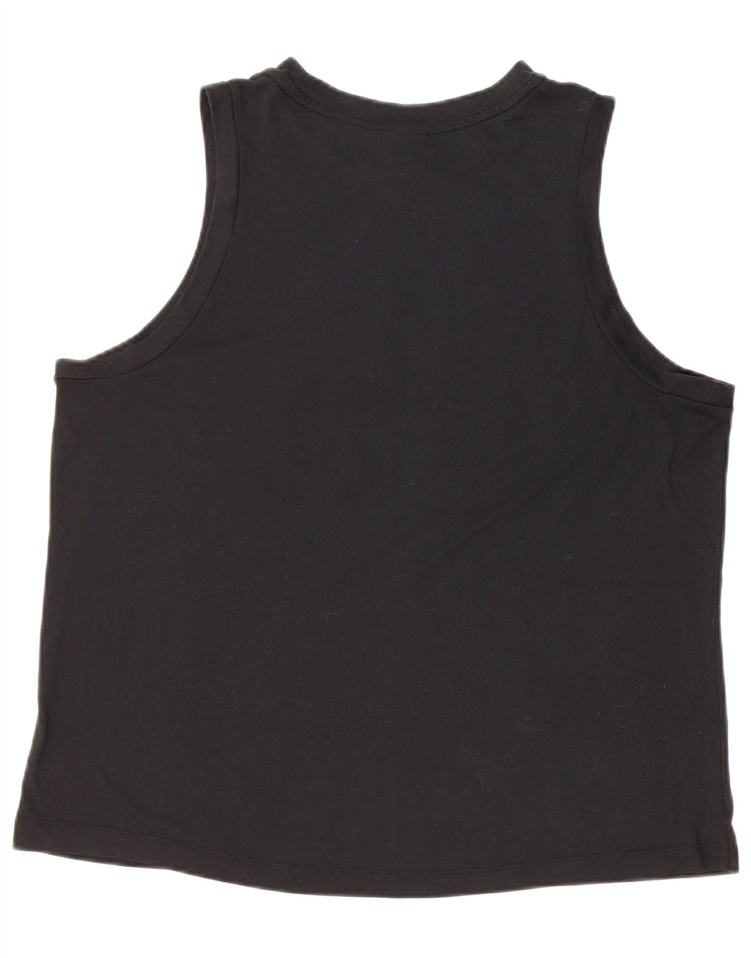 NIKE Womens Graphic Vest Top UK 16 Large Black