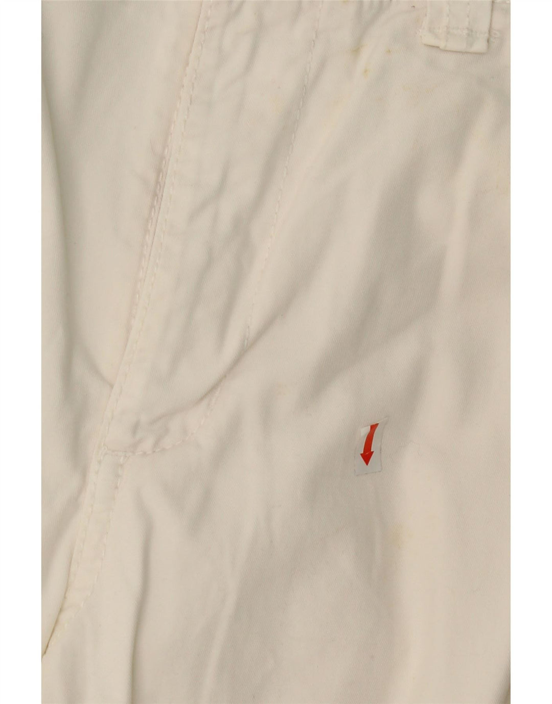 TOMMY HILFIGER Womens Cargo Shorts W34 Large White Cotton Vintage Tommy Hilfiger and Second-Hand Tommy Hilfiger from Messina Hembry 