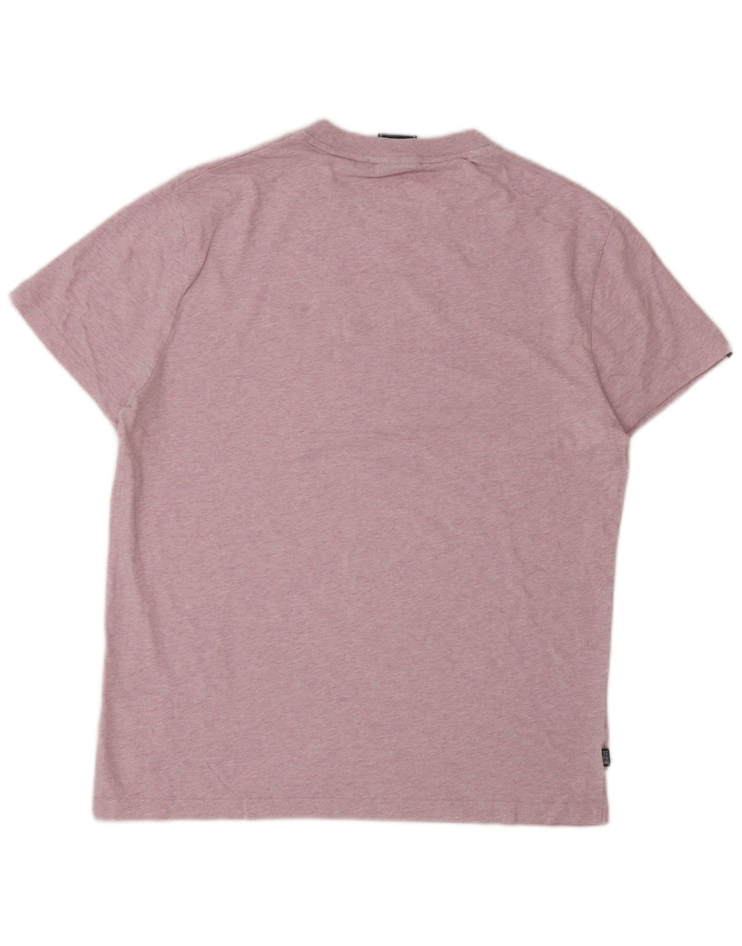 SUPERDRY Mens T-Shirt Top Large Pink Cotton
