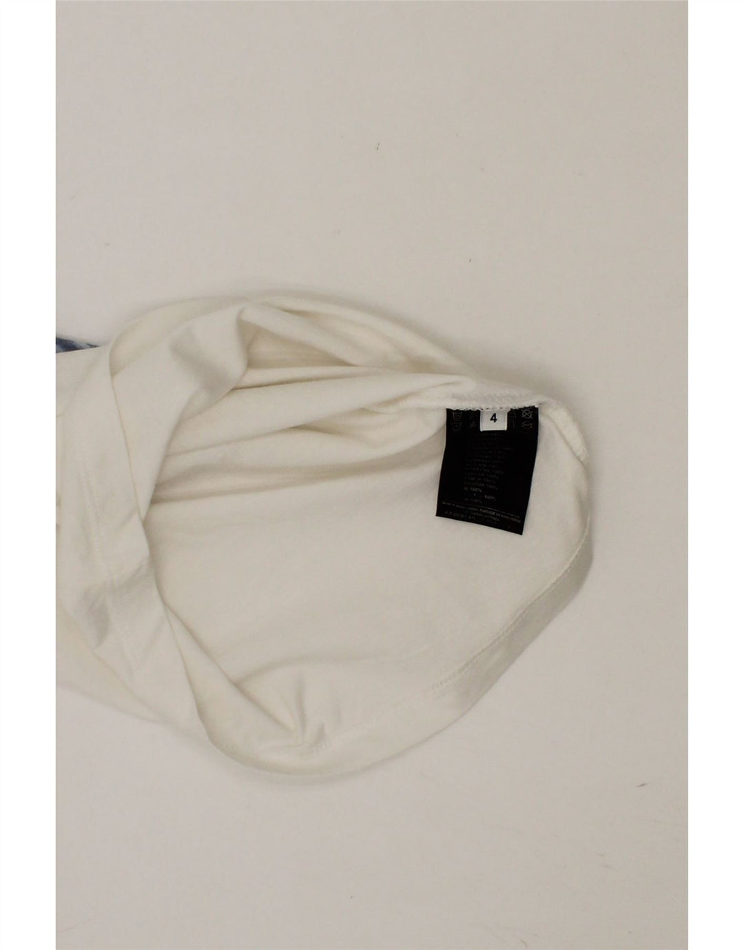 TRUSSARDI Boys Graphic T-Shirt Top 3-4 Years White Cotton Vintage Trussardi and Second-Hand Trussardi from Messina Hembry 