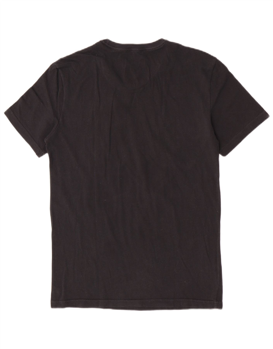 Nike Mens Dri Fit T-Shirt Top Medium Black Cotton