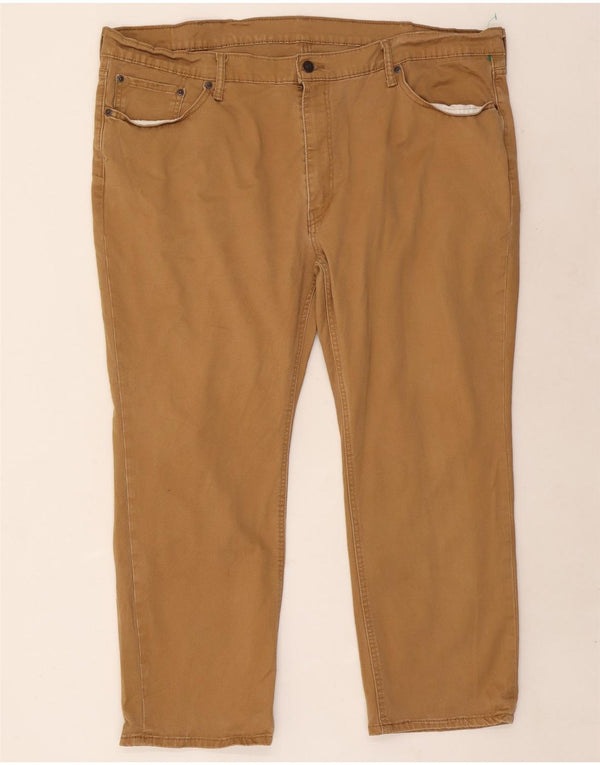 Levi's Mens 541 Straight Casual Trousers W46 L26 Beige Cotton