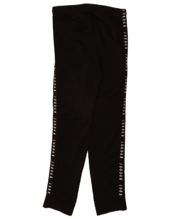 Jordan Girls Graphic Tracksuit Trousers Joggers 12-13 Years Large Black