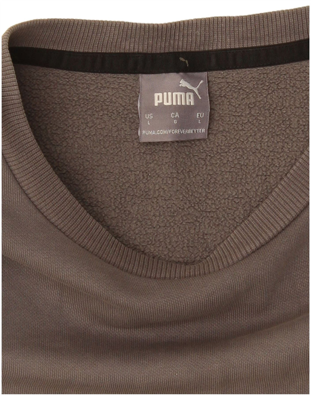 Puma Mens Sweatshirt Jumper Large Grey