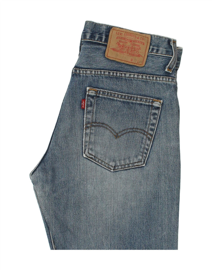 LEVI'S Mens 514 Straight Jeans W31 L31 Blue | Vintage Levi's | Thrift | Second-Hand Levi's | Used Clothing | Messina Hembry 