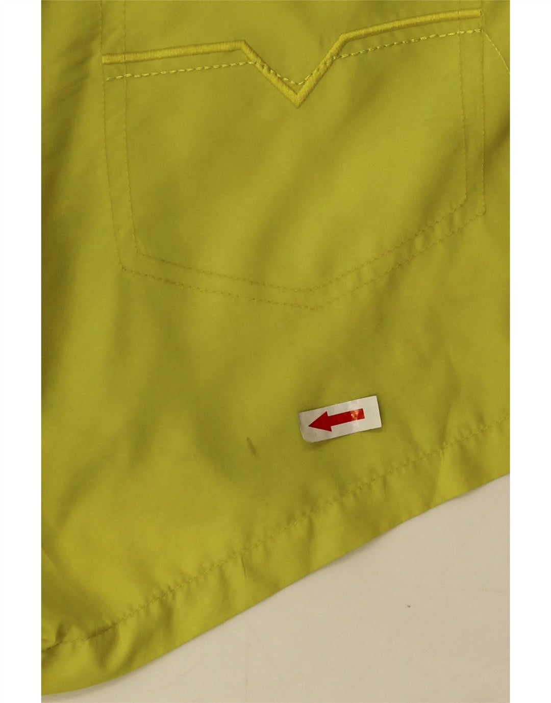 Diesel Womens Graphic Swimming Shorts UK 14 Medium  Green Polyester