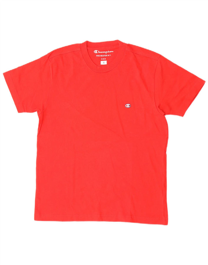 Champion Mens T-Shirt Top Small Red