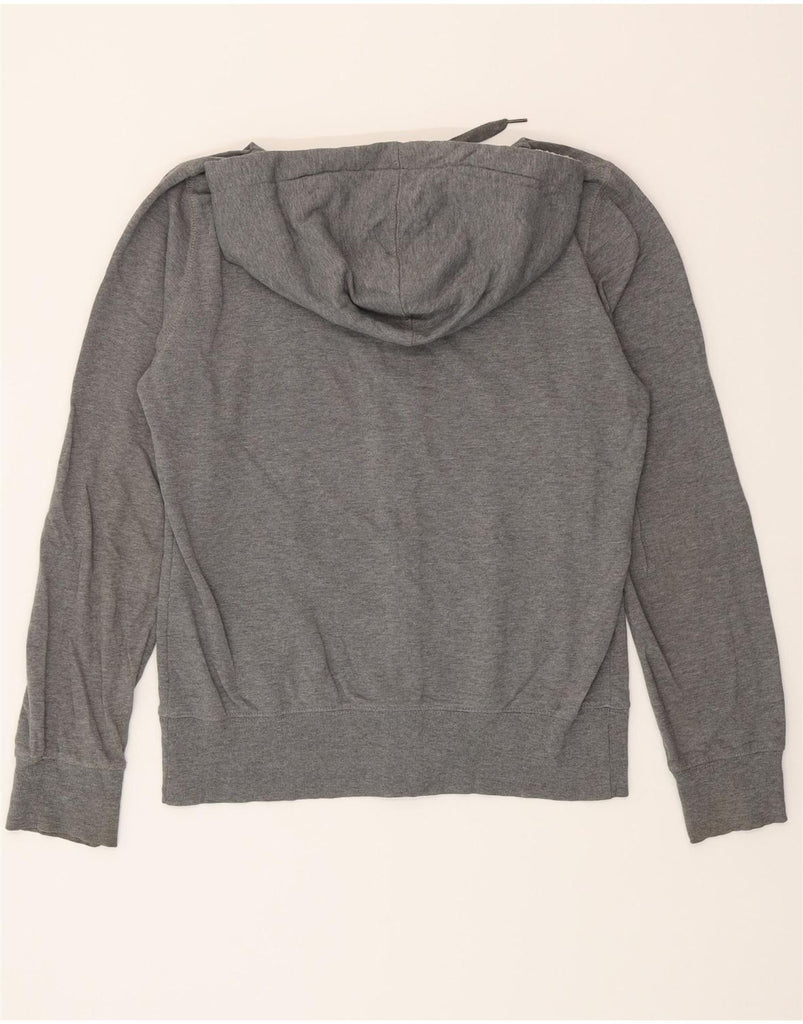 BILLABONG Womens Graphic Zip Hoodie Sweater UK 18 XL Grey Cotton Vintage Billabong and Second-Hand Billabong from Messina Hembry 