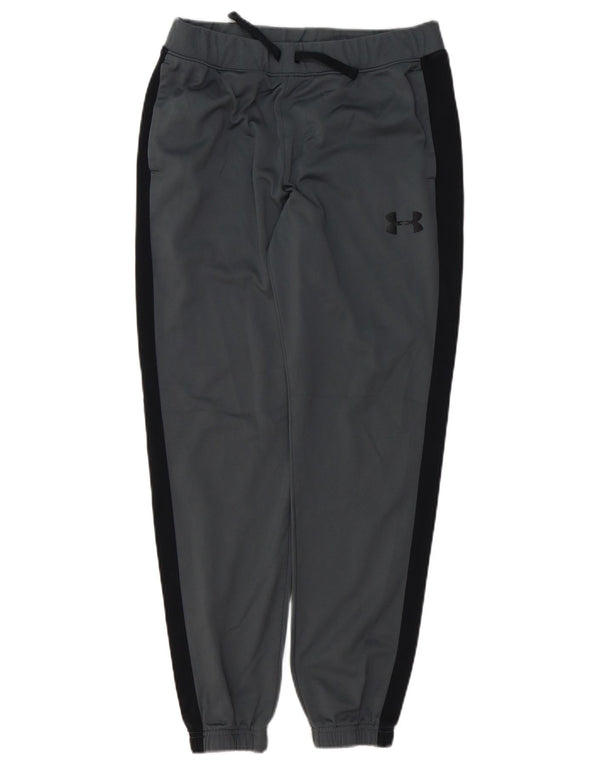 Under Armour Boys Tracksuit Trousers Joggers 13-14 Years XL Grey