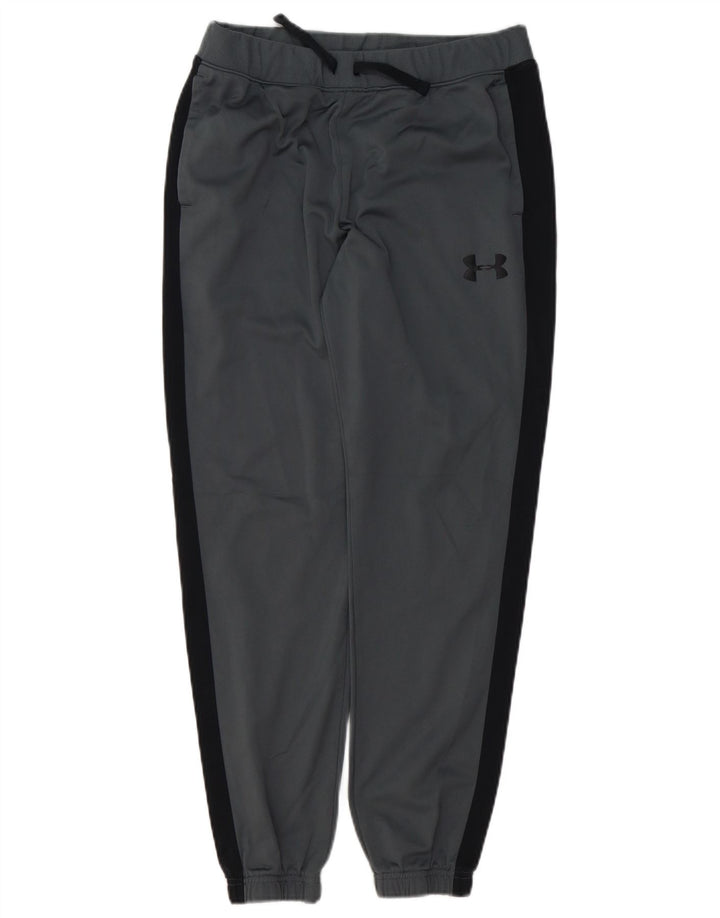 Under Armour Boys Tracksuit Trousers Joggers 13-14 Years XL Grey