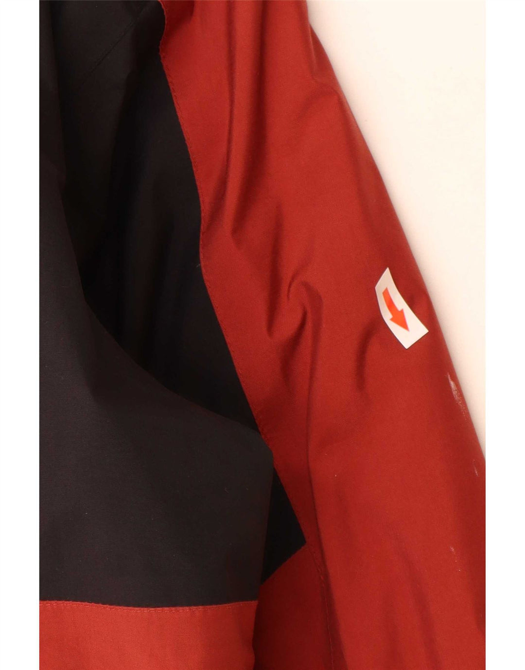 Jack Wolfskin Mens Windbreaker Jacket UK 40/42 Large Red Colourblock