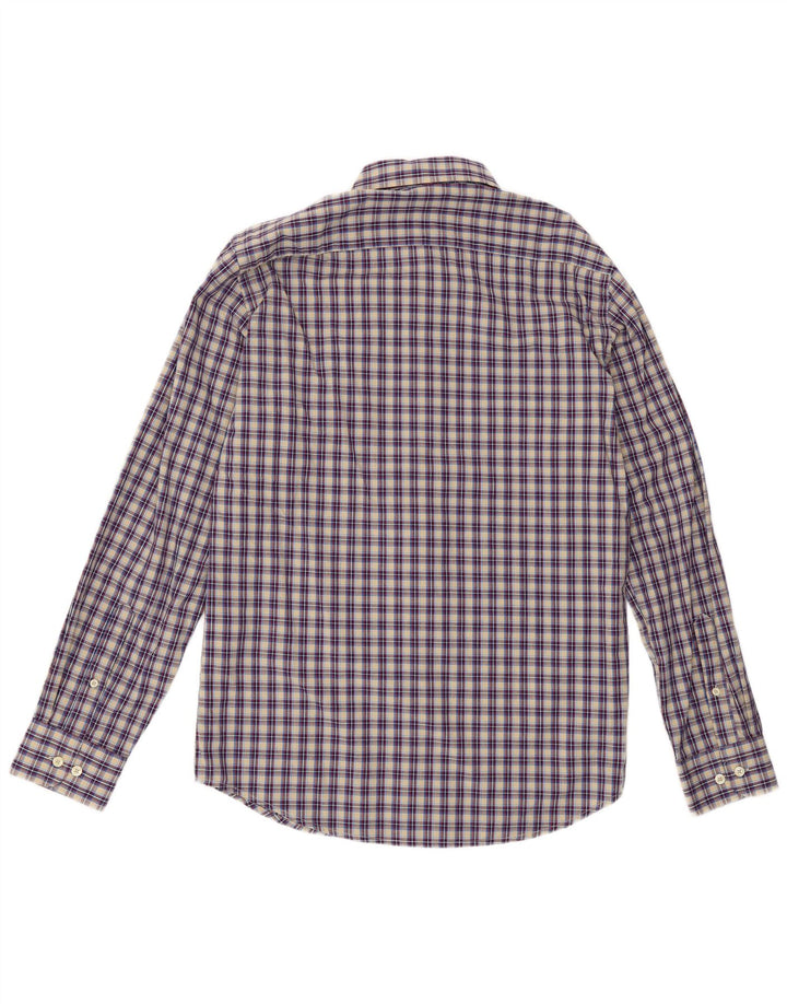 Carrera Mens Regular Fit Shirt Medium Multicoloured Check Cotton