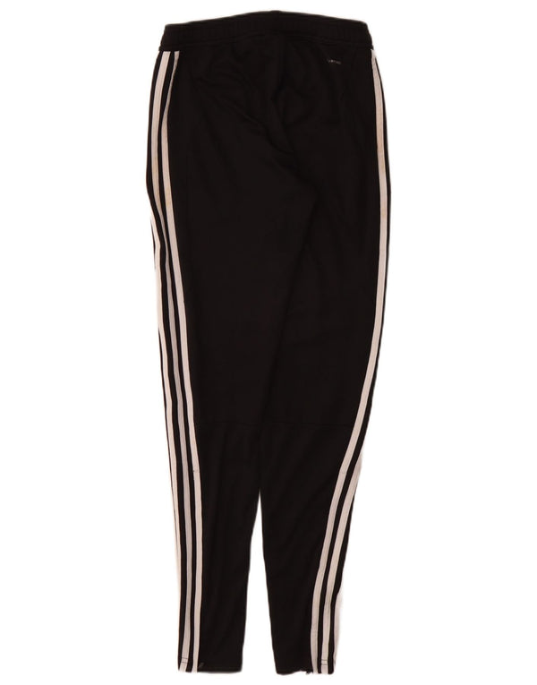 Adidas Womens Climalite Tracksuit Trousers UK 4/6 XS Black Polyester