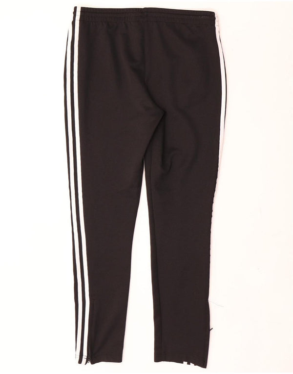 Adidas Womens Tracksuit Trousers UK 12 Medium Black Polyester