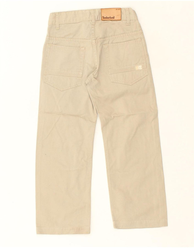 TIMBERLAND Boys Wide Leg Jeans 9-10 Years W24 L21 Beige Cotton | Vintage Timberland | Thrift | Second-Hand Timberland | Used Clothing | Messina Hembry 