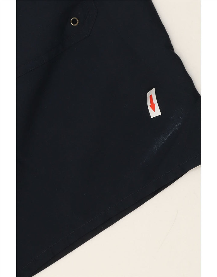 LYLE & SCOTT Mens Swimming Shorts Medium  Navy Blue Polyester