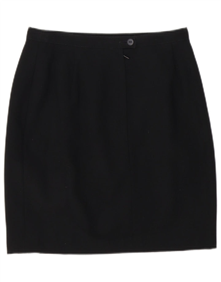 Renzo Womens Pencil Skirt EU 38 Medium W28 Black