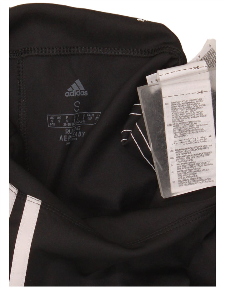 Nike Womens Aeroready Leggings UK 8/10 Small  Black Polyester