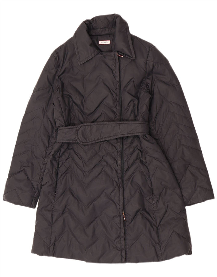 Max & Co. Womens Padded Coat UK 12 Medium Black Polyamide