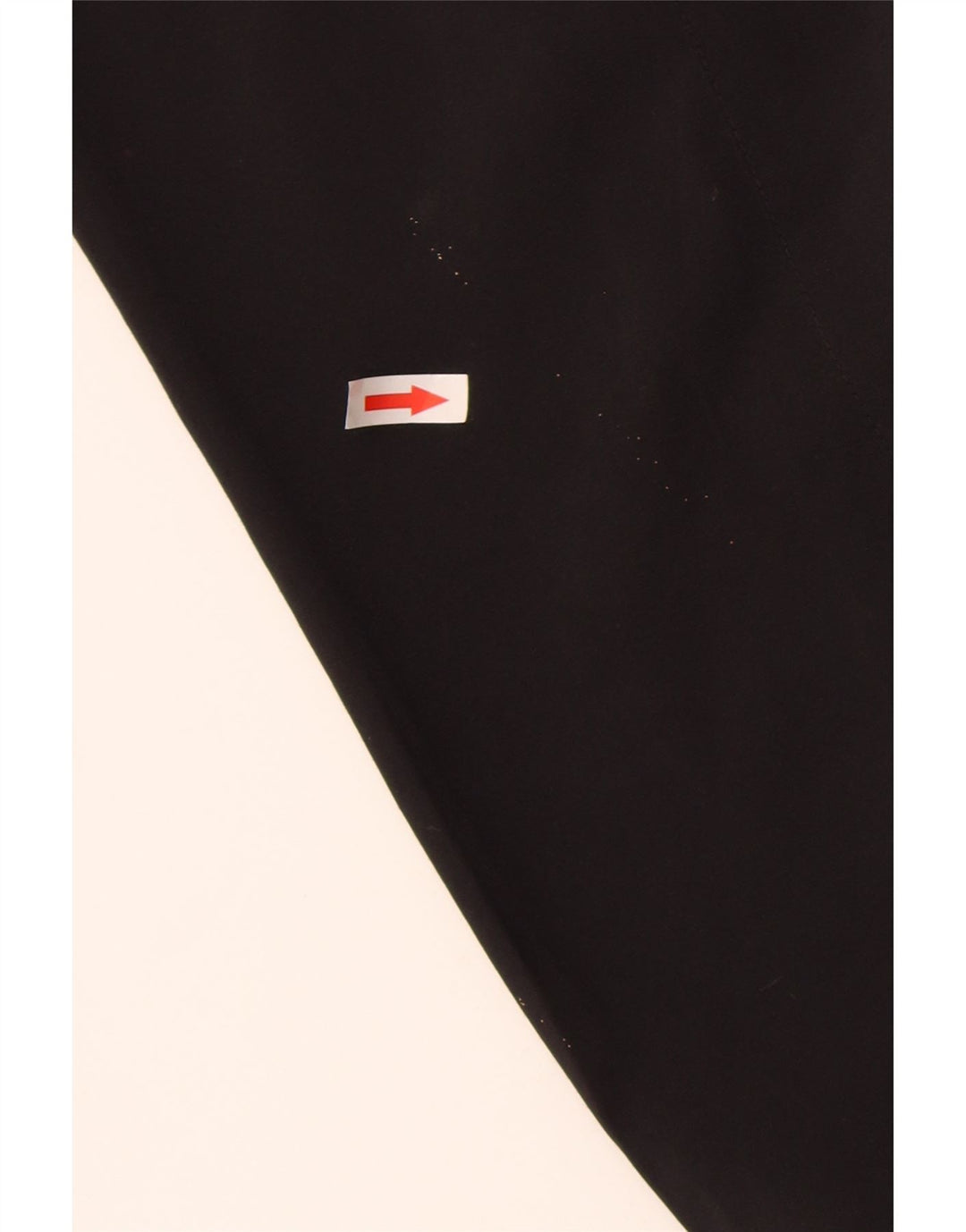 Reebok Mens Tracksuit Top Jacket Small Black Colourblock Polyester