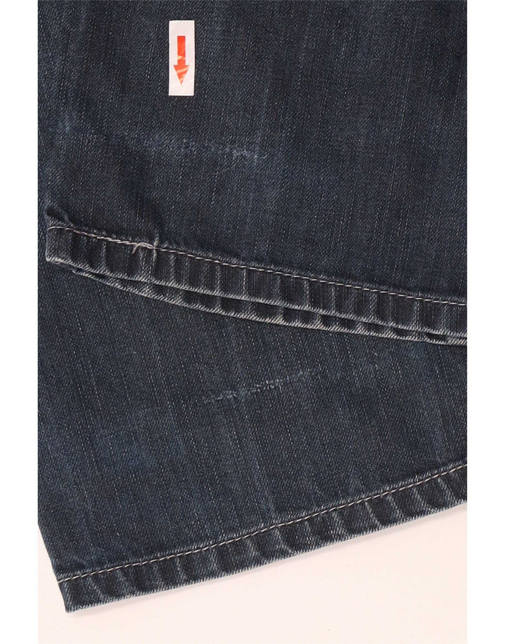 Levi's Mens 504 Straight Jeans W32 L27 Blue Cotton