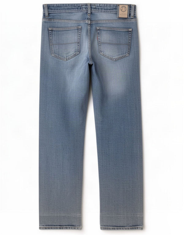 Murphy & Nye Mens Straight Jeans W34 L32 Blue Cotton